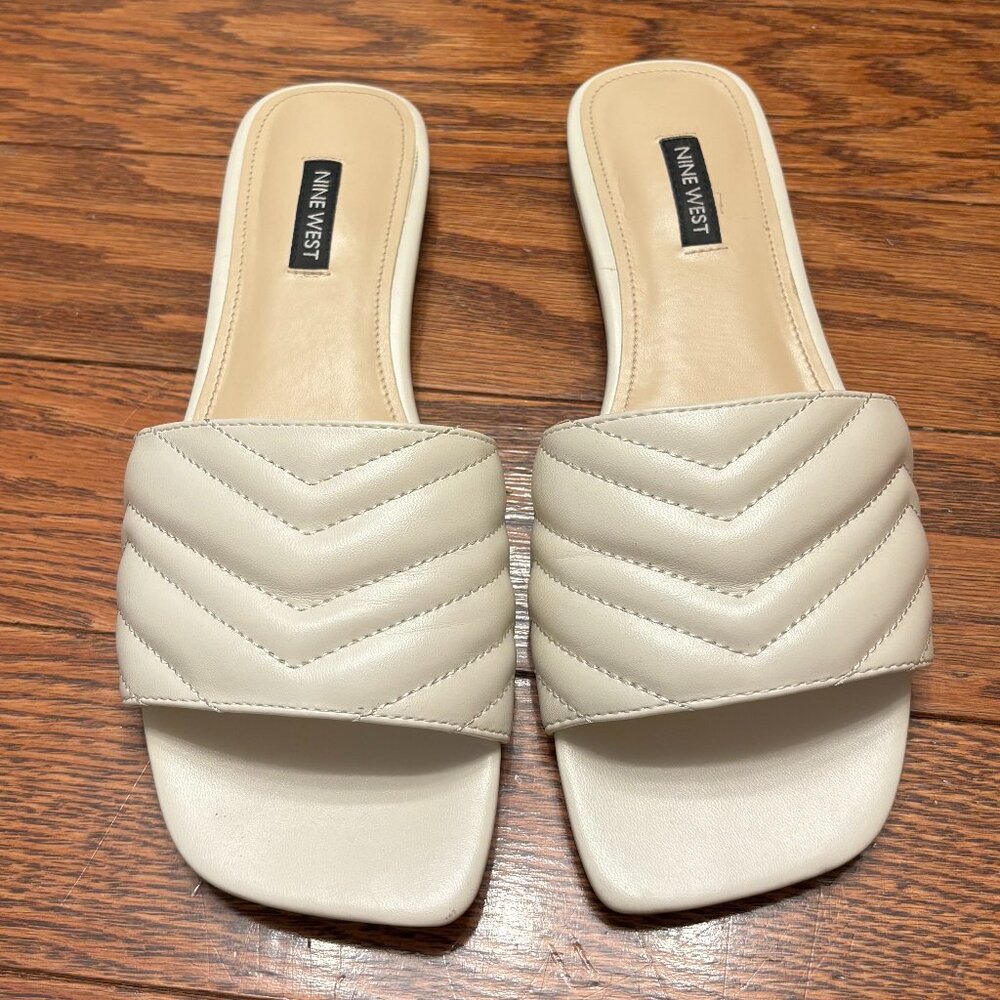 Nine West Off White Sandals